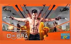 Poster of Hindi film, Operation Cobra starring Gautam Gulati, Ruhi Singh & Nyra Banerjee